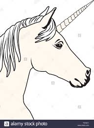 Want to discover art related. Einhorn Symbol Isoliert Schwarz Und Weiss Stock Vektorgrafik Alamy