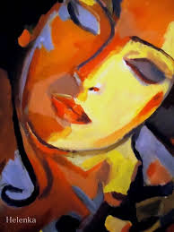 Using a black canvas for an acrylic painting is actually very easy and yields stunning results! 20 Complete Abstract Paintings Of Women Bored Art