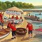 Learn to Row Day at Warren Town Beach