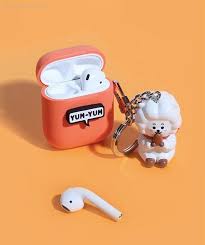 Bt21 Airpod Case Key Chain Bts Airpods Case Bt21 Figure Etsy In 2020 Airpod Case Electronic Accessories Iphone Accessories