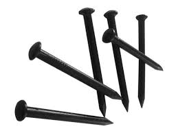 Attach a wood bit to the power drill and drill through the wood at the mark. Concrete Nails Masonry Nails For Concrete And Other Hard Substrates