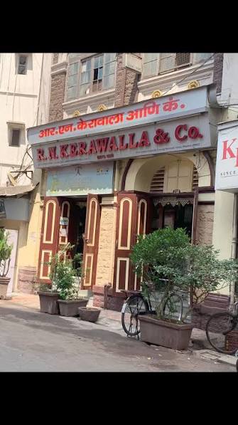 Very famous shop at Princess St. Mumbai A to Z Parsi Sagan items, sapats, feta ,paghdi, Sadra ,kasti, toran, CES, mathbanu, ijar, caps, loban sukhad, Pickles etc.