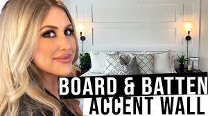 Board and batten step 3: Diy Board And Batten Accent Wall Youtube