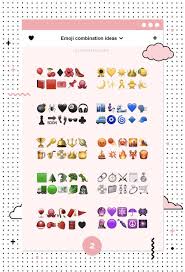 Cute Emoji Combinations To Copy And Paste Lu Amaral Studio Emoji Combinations Cute Emoji Combinations Emoji You can put them in text star emoji emoticon are also among the most used emojis and copy paste symbols on the web. cute emoji combinations to copy and