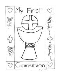 Catholic First Communion Booklet First Eucharist First Communion Communion Communion Banner
