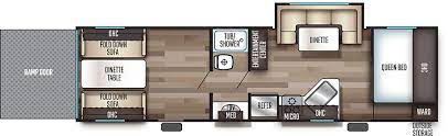 This rv sleeps up to 5 people and has a queen size bed in the master. 2020 Forest River Grey Wolf 27rr Campkin S Rv Centre
