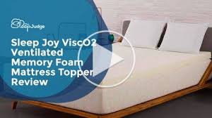 Maybe you would like to learn more about one of these? Sleep Joy 2 Visco2 Ventilated Memory Foam Mattress Topper Bedding Linen Home Urbytus Com