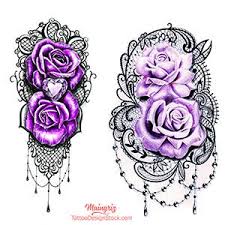 These expensive materials were chosen as a. Lace Purple Roses Tattoo Designs Tattoos Download
