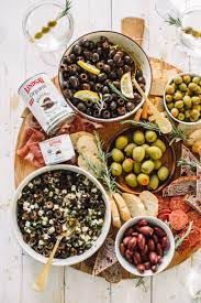 Holiday Olive Bar Appetizer Recipes Olive Snack Olive Bar