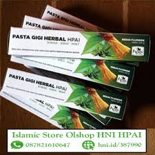 Pasta Gigi Herbal Pgh Hpai Di Lapak Islamic Store Olshop Hni Hpai Bukalapak