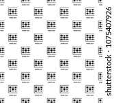 Bubble Chart Pattern Vector Seamless Repeating Stock Vector