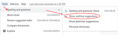 How To Disable Spellcheck Docs Editors Community