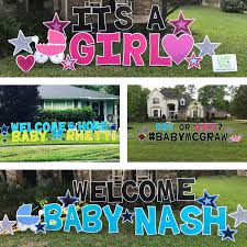 Baby Announcement Yard Signs Card My Yard Card My Yard Baby Announcement Cedar Rapids Cedar Rapids Iowa Shop Where I Live