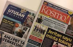 Kesal dengar ayat alquran, imam masjid dipukul. Utusan Melayu Kosmo Terkubur Jua The Malaya Post