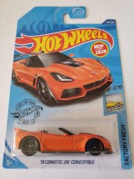 Kennedy road / corvette avenue. Amazon Com Hot Wheels 2020 Factory Fresh 19 Corvette Zr1 Convertible Orange 144 250 Toys Games