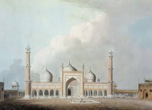 View Taken on the Esplanade, Calcutta, plate I from 'Oriental Scenery', published 1797