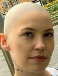 Hairdare Bald Smooth Headshave Closeshave Baldwoman Shavedhead Baldbychoice Beauty Hairstyles Bald Women Bald Hair Super Short Hair