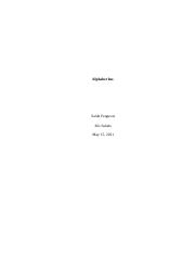 Annual report pursuant to section 13 or 15(d) of the securities exchange act of 1934. Final Docx Alphabet Inc Sarah Ferguson Rio Salado May 15 2021 Corporation Overview When Researching A Company S Financial Statements It Can Be Course Hero