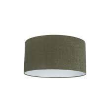L'éclairage fait partie intégrante de la décoration d'intérieur puisqu'elle définit l'atmosphère d'une pièce. Abat Jour En Tissu Vert Fonce 50 50 25 Lampeetlumiere