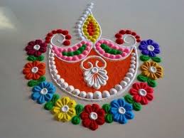 Very Easy Two Minute Rangoli Design By Deepika Pant Youtube Rangoli Designs Rangoli Designs Diwali Simple Rangoli Designs Images