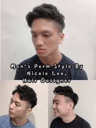 While you can snip the. Not Only The Ladies Get A Perm The Picasso Hair Studio Facebook