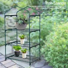 4 Tier Mini Greenhouse Iron Stands Shelves Garden Decor Shopee Singapore Infected plant debris that has not undergone this process will reintroduce potential diseases into your garden.
