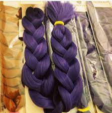 Cheap , buy quality directly from china suppliers:ombre kanekalon purple braiding hair 24''100g synthetic high temperature fiber jumbo braid hair extensionns for black women enjoy ✓free. Midnight Purple One Tone Braiding Hair 34 Inches 165g Catface Hair