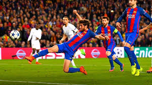 Le psg a procédé à 2 changements par rapport à l'aller : Fc Barcelona 6 Psg 1