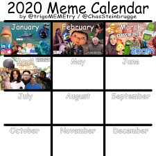 Trigomemetry On Twitter Meme Calendar Update