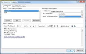 I have a question about the outlook signature. Wie Man Die Signatur Fur Ein Konto Festlegt Outlook Blog