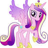 Paint the fluffy wings of cadance purple, and. 1