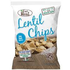 Glutenfreie Bio Linsen Chips Mit Meersalz Eat Real Glutenfreie Chips Online Bei Foodoase Bestellen