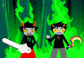Ragekat And Ragekan Homestuck Painting Fandomstuck