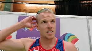 Patrik Šorm po rozběhu v Eugene