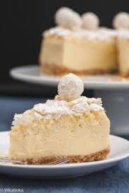 Raffaello Cheesecake Vikalinka Coconut Cheesecake Cheesecake Recipes Cake Recipes