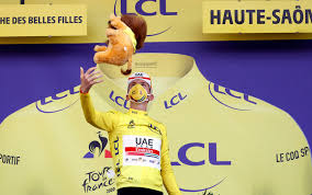 Not being on all the favourite lists ended up benefiting him. Pictures Uae Team Emirates Tadej Pogacar Becomes Youngest Post War Tour De France Winner