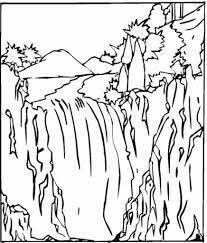 Waterfalls are a beautiful form of nature. Waterfall Coloring Pages Best Coloring Pages For Kids Coloring Pages Coloring Pages For Kids Fall Coloring Pages