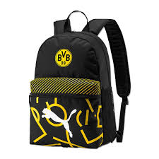 Logo del borussia dortmund, equipo de fútbol alemán. Borussia Dortmund Back Pack Schwarz Gelb Logo Kidscomfort Eu