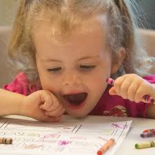 Little love bugs make arts and crafts