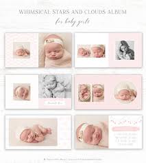 Baby Album Sjabloon Voor Fotografen Baby Foto Boek Sjabloon Etsy Baby Photo Books Baby Photo Album Baby Album