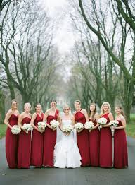 Classic Military Wedding At Milwaukee S Pfister Hotel Red Wedding Cranberry Bridesmaid Dresses Wedding