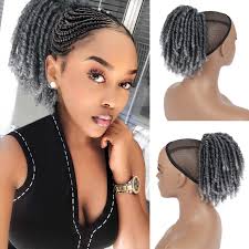 Amazon.com : Cinhoo Short Curly Hair Ponytail Extension for Black Women