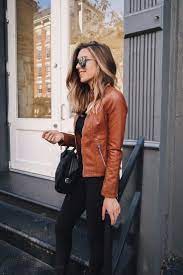 S L1600 Fashion Accessories Style Women Fashion Leather Jacket Outfits Jacket Outfits