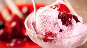 آيس كريم الفراولة Recipe Healthy Homemade Ice Cream Guilt Free Dessert Recipes Healthy Ice Cream