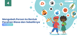 Cara mudah mengubah pecahan biasa ke dalam bentuk persen dan desimal. Mengubah Persen Ke Bentuk Pecahan Biasa Dan Sebaliknya Osnipa