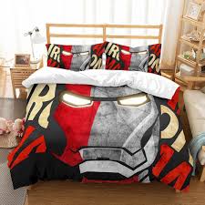 3d Customize Iron Man Bedding Set Duvet Cover Set Bedroom Set Bedlinen Westbedding Duvet Cover Sets Mens Bedding Sets Bedding Sets