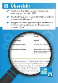 Zugang externe dokumente scannen und vorlage an leitung. Managementbewertung Umweltmanagementsystem Din En Iso 14001 Vorlage Muster Checkliste