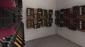Arredamento Per Cantina Privata Esigo Con Portabottiglie Di Design Esigo 5 La Libreria Del Vino E Portabottiglie In A Wine Cellar Home Decor Furniture