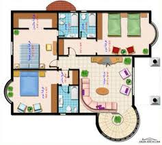 فيلا خليجى صغيرة المساحه 4 غلاف نوم ماستر Arab Arch Classic House Design Circle House Fantasy House