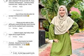 Malaysian social media superstar who's earned 240,000 subscribers on youtube thanks to her comedy material, food content and health tips. Dato Aliff Syukri S Mom Throws Shade At Daughter In Law Shahida Hype Malaysia